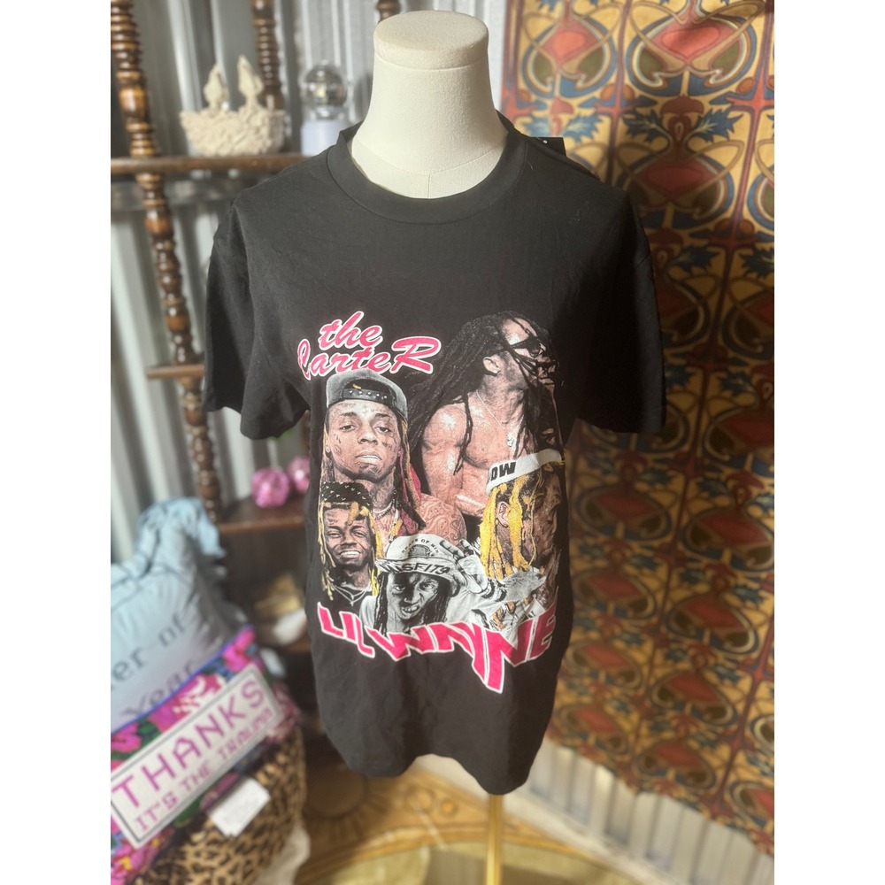 Lil Wayne T Shirt The Carter Tour Avenue 1975 Graphic Print Medium